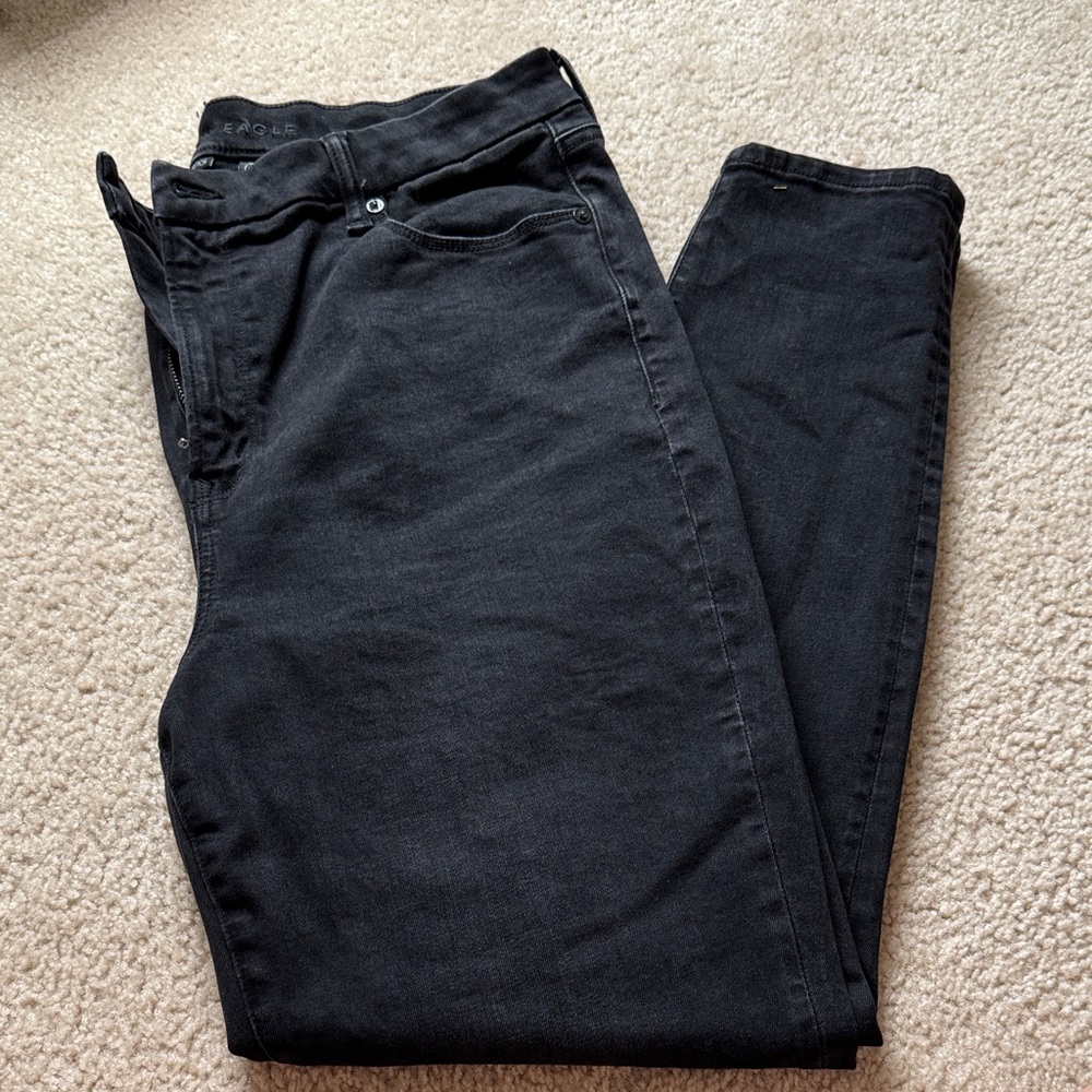 American Eagle BFF Black Jegging Size L - Picture 2 of 4